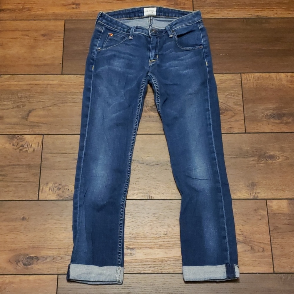 Hudson cuffed jeans